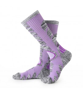 Шкарпетки лижні жіночі фіолетові, р. 35-38