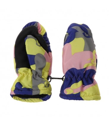 Рукавички дитячі блакитні, 5-6 років