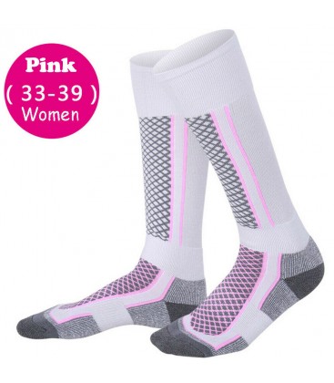 Шкарпетки лижні жіночі білі, р. 33-39
