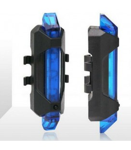 Блимавка LED USB синя