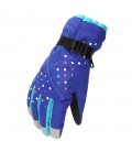 Рукавички лижні жіночі блакитні, розмір L