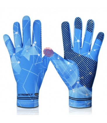 Рукавички з Touch Screen блакитні, розмір XL