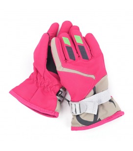 Рукавички лижні дитячі, 5-7 років рожеві